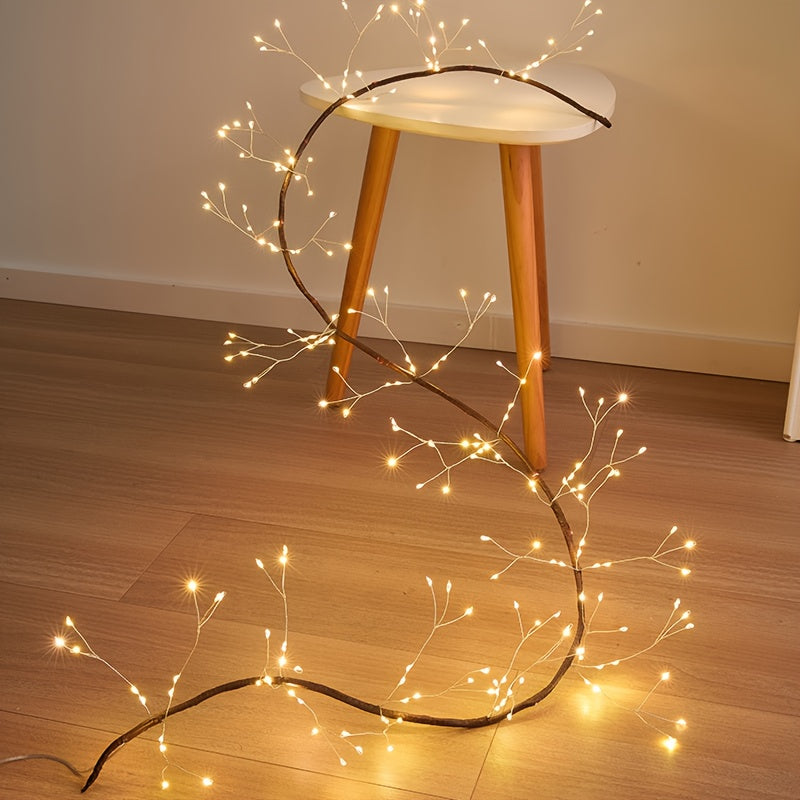 260-LED Bendable Branch Christmas Lights with Remote