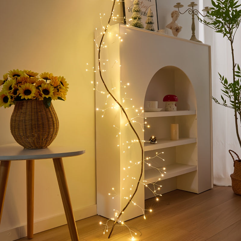 260-LED Bendable Branch Christmas Lights with Remote
