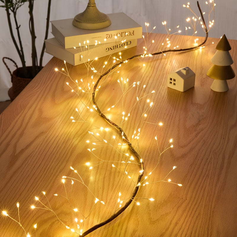 260-LED Bendable Branch Christmas Lights with Remote